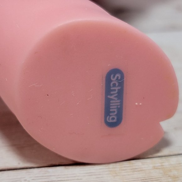 Schylling Rubber Piggy Bank with‎ blue white bandana and plug - Picture 12 of 16